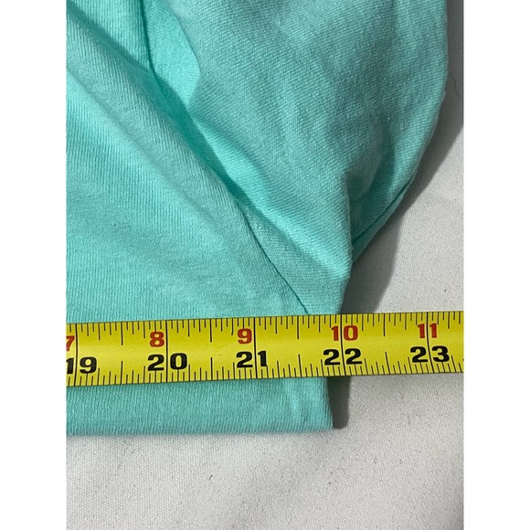 Orlando Florida Dolphin embroiderer shirt turquoise green color size Large - Picture 3 of 12